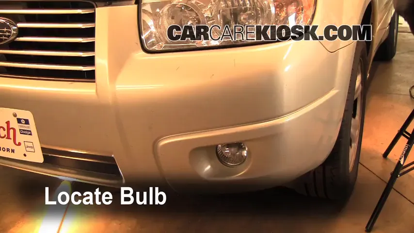 2006 Subaru Forester X 2.5L 4 Cyl. Lights Fog Light (replace bulb)
